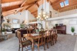 Enjoy a home cooked meal in this stunning space